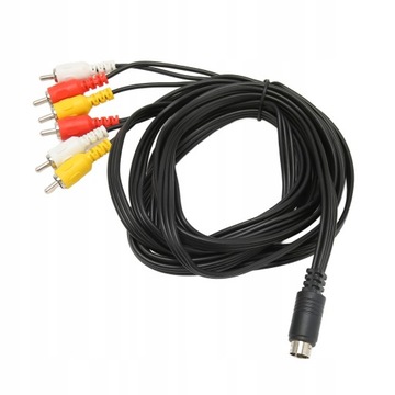 Мини-DIN-6 RCA 9-контактный кабель Clear Signal