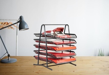 Документы ящики 5 металлических полков, настольные документы Организатор