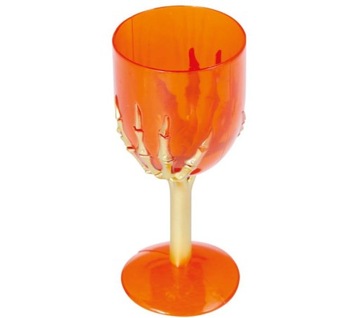 SUPER Kielich Halloween Czarownicy 18cm 26752 BZ Kieliszek pomarańczowy z r