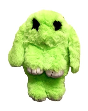 MASKOTKA TOREBKA KRÓLIK FUTERKO ZIELONY NEO