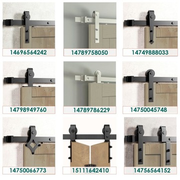 Система раздвижных дверей С МАССОВЫМ МЕТАЛЛИЧЕСКИМ НАПРАВЛЯЮЩИМ, рисунок «ЛОФТ»