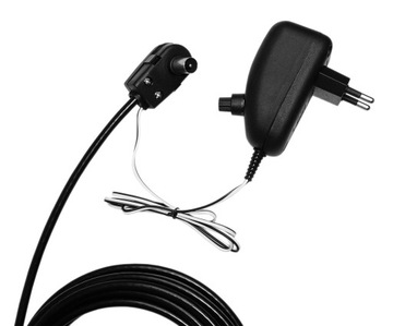 Gotowy 3m kabel + zasilacz regulowany do anteny TV