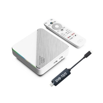 Android SMART TV Homatics Box R Plus 4K + тюнер