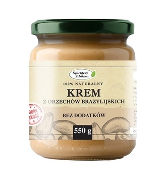 MASŁO Z ORZECHÓW BRAZYLIJSKICH 500ml PYSZNE ŚWIEŻE