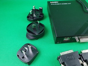 LINDY 39416 KVM EXTENDER IP-модуль для коммутатора OVER IP DVI-I USB PS/2