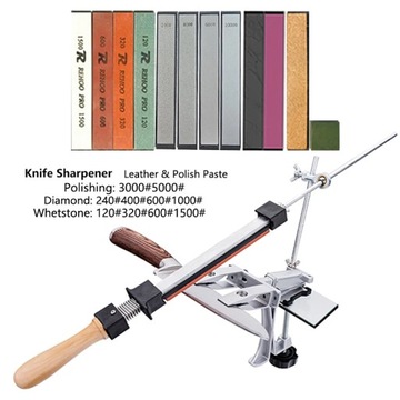 Knife Sharpener Fixed Angle Sharpener 360 Degree Flipping Diamond Sharpenin