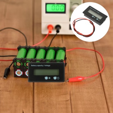 ИЗМЕРИТЕЛЬ АККУМУЛЯТОРНОЙ БАТАРЕИ ЭЛЕКТРОМОБИЛЯ ЖИДКОКРИСТАЛЛИЧЕСКИЙ ВОЛЬТМЕТР