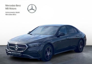 Mercedes Klasa E W214 Sedan 2.0 220d 197KM 2025 Mercedes-Benz Klasa E SalonPL AMG Night Digital LED Kamera 360 Distronic A