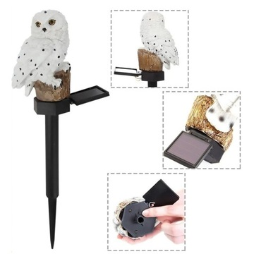 Подвесной светильник на солнечных батареях OWL SOLAR REPELLER белый 42,5 см 1 шт.