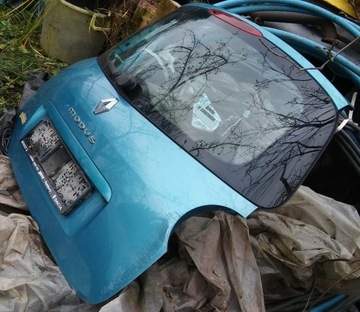 Renault Modus, лонжерон боковины, накладка на стойку, цвет tani42, левый