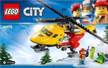 LEGO City Instrukcja 60179 Ambulance Helicopter