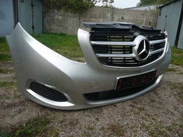 MERCEDES VITO W447 V KLASA ZDERZAK PRZÓD KOMPLETNY PDC 9744