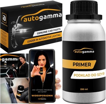 Primer środek gruntujący Podkład do klejenia szyb samochodowych grunt 250ml
