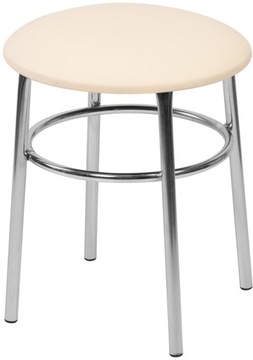Taboret Kuchenny RONI - Metalowy Tapicerowany
