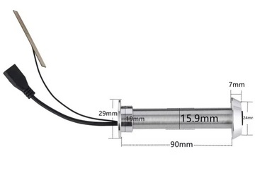 KAMERA WIZJER JUDASZ DO DRZWI PODCZERWIEŃ 1080P WIFI TUYA SMART po polsku
