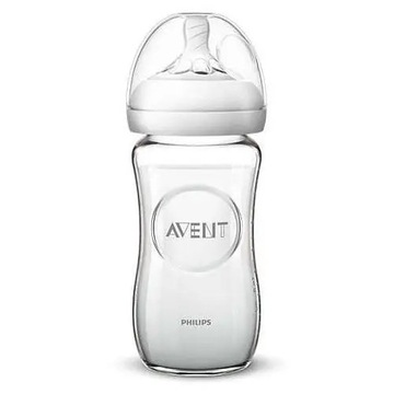 Butelka dla niemowląt szklana Natural 2.0 240 ml / Philips Avent