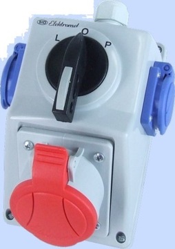 Zestaw instalacyjny L-0-P 32A 5P + 2x 2P+Z IP54 C32-48.2N 974063