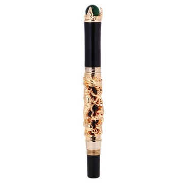 JINHAO DRAGON PEARL FINE STALÓWKA PIÓRO WIECZNE Złoty