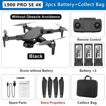 L900 PRO SE 4K HD podwójny aparat dron wizualne unikanie przeszkód