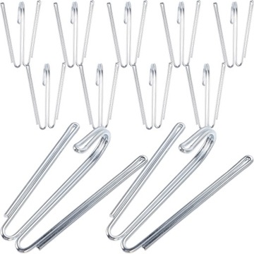 Металлический крючок для штор 50 шт.