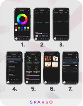 Светодиодная лента 20M RGB 5050 светодиодов Пульт дистанционного управления Bluetooth Приложение МУЗЫКА Набор 12V SMD