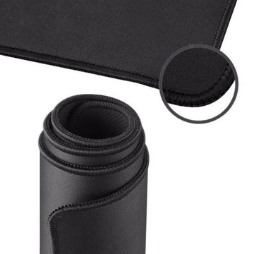 БОЛЬШОЙ ЧЕРНЫЙ КОВРИК ЗАЩИТНЫЙ КОВрик для мыши СТОЛ 90x40 XXL