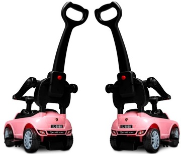 Внедорожник LAMBO с толкачом со ЗВУКАМИ, ХРАНЕНИЕМ, светодиодными фонарями, поворотными колесами