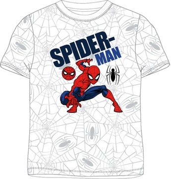 SPIDERMAN KOSZULKA MARVEL T-SHIRT DLA CHŁOPCA 134