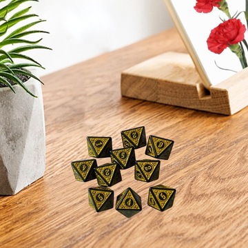 20 цветных кубиков размером 15 мм, для игр и обучающих целей, 2 шт.