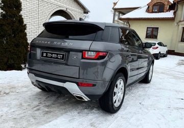 Land Rover Range Rover Evoque I SUV 5d Facelifting 2.0D TD4 180KM 2017 Land Rover Range Rover Evoque 180 Koni Mechanicznych 2.0 Diesel 180KM, zdjęcie 15