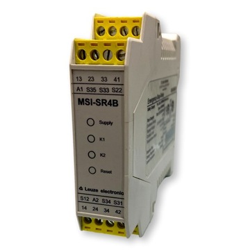 PRZEKAŹNIK BEZPIECZEŃSTWA SAFETY LEUZE MSI-SR4B-01