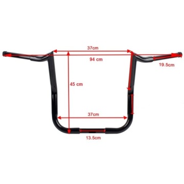 BAGGER хромированное туристическое электрическое рулевое колесо 14 дюймов