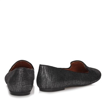 Мокасины Ryłko 1KPZ4 серебристо-черный - 39