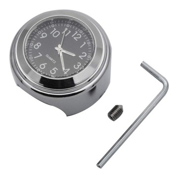 Часы + мотоциклетный термометр, мотоцикл, велосипед 45 мм, для руля 22/25 мм