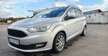 Ford C-MAX II Grand C-MAX Facelifting 1.5 TDCi 120KM 2016 Ford Grand C-MAX Manual Grzane Fotele Kierownica Szyba Przod Serwis do Kon, zdjęcie 9