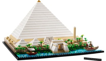 LEGO - АРХИТЕКТУРА - ПИРАМИДА ХЕОПСА - 21058
