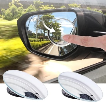 Самоклеящийся комплект автомобильных зеркал для слепых зон, правый и левый, 2 шт.