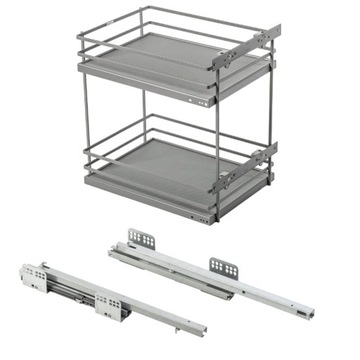 Kosz cargo GTV MOVIX PRO 30 300 2p dolne antracyt pełne dno cichy domyk