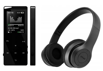 Zestaw MP4/MP3 16GB Bluetooth+ Słuchawki Bluetooth