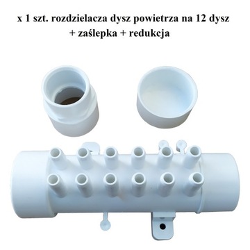 12 dysz z pompą dyszami powietrza Zestaw doposażenie balii beczki wanny spa