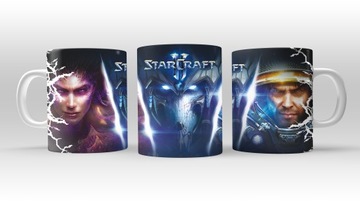 Кружка с графикой StarCraft, 330мл