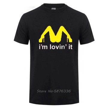 Tricolor I'm Loving It Inapropriate Offensive Sex T T-Shirt Koszulka