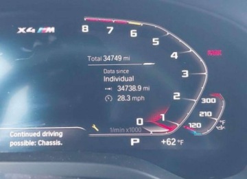 BMW 2021 BMW X4 M 2021, 3.0L, 4x4, od ubezpieczalni 3.0 Benzyna 473KM, zdjęcie 12