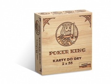 CARTAMUNDI Karty Poker King 2x55