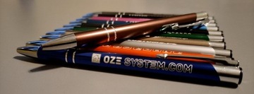 ШАРИКОВАЯ РЕКЛАМНАЯ РУЧКА COSMO С ГРАВИРОВКОЙ С ЛОГОТИПОМ НАЗВАНИЯ КОМПАНИИ 100шт ЦВЕТА