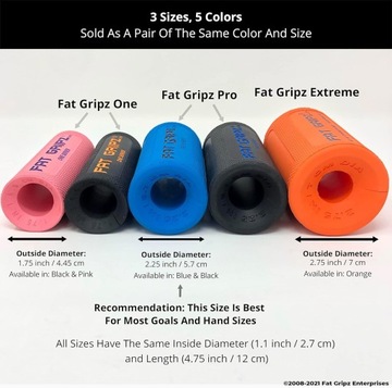 Универсальный размер Fat Gripz (диаметр
