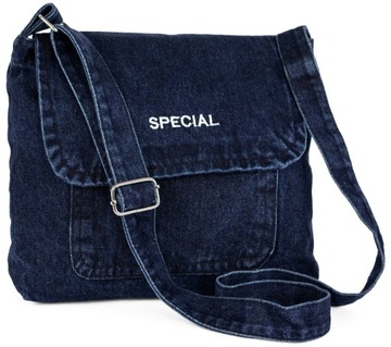 Denim Tote Bag - Niska cena na Allegro