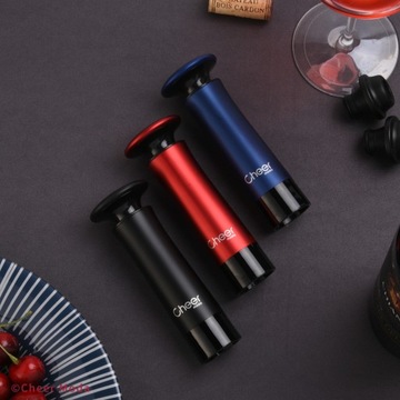 Pompka Cheer Moda do wina z 4 korkami próżniowa