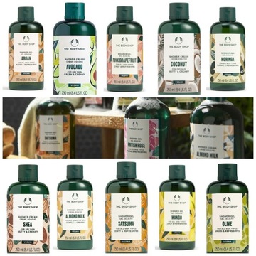 THE BODY SHOP Moringa Vegan Гель для душа для ванны 250 мл