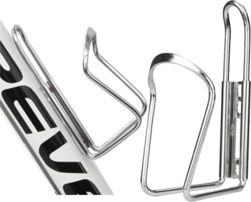 UCHWYT ROWEROWY NA BIDON BUTELKĘ ALUMINIOWY LEKKI